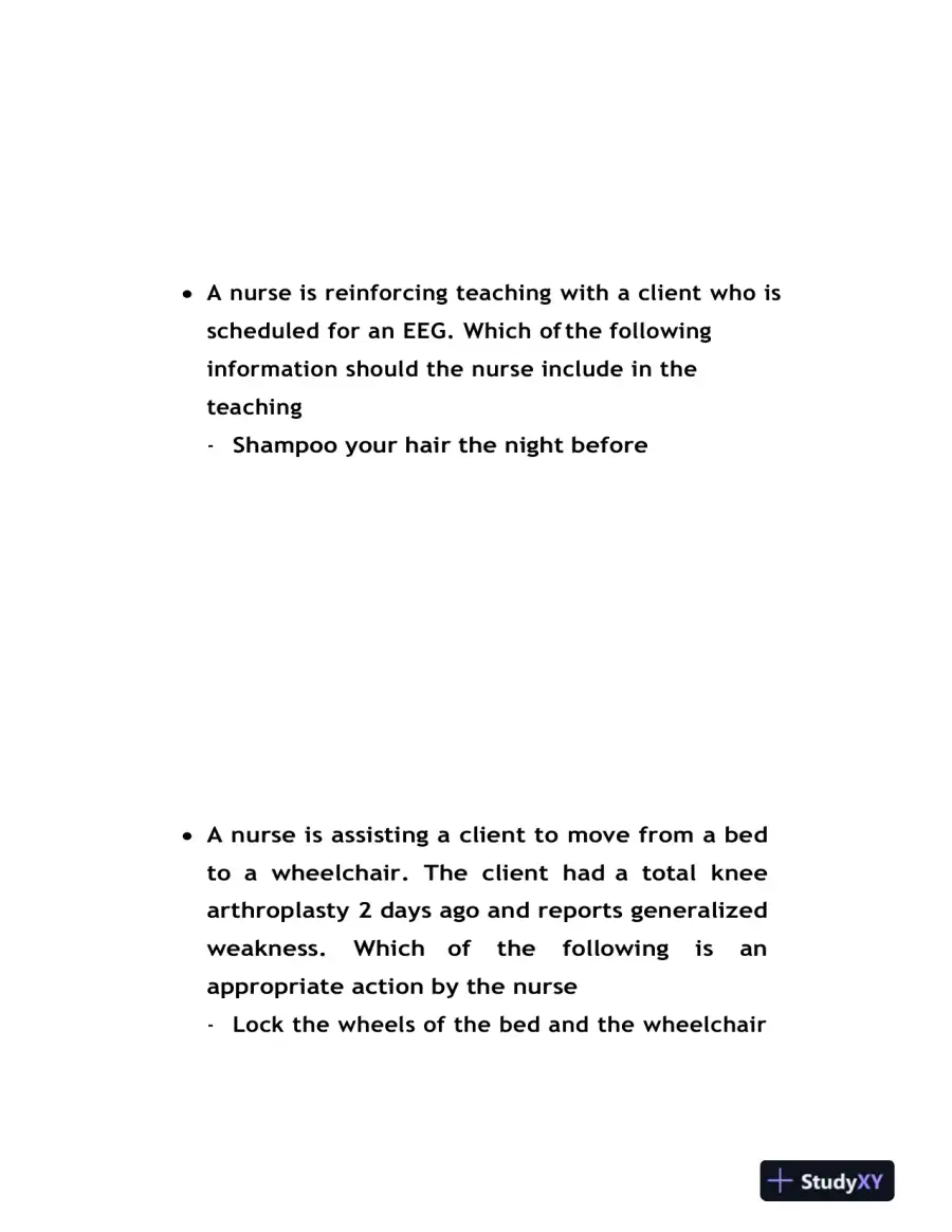 2021, 2022, 2023 ATI PN Medical Surgical Proctored Exam With Answers (84 Solved Questions), page 14