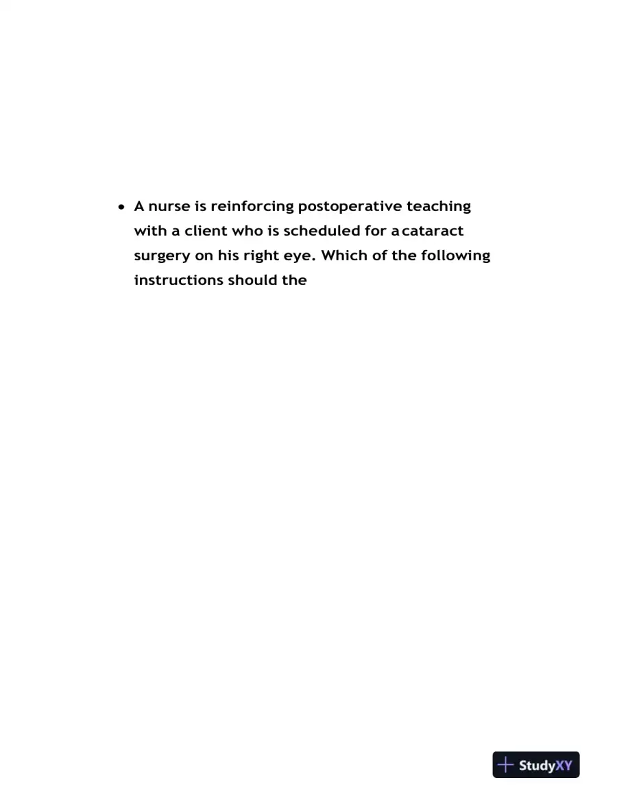 2021, 2022, 2023 ATI PN Medical Surgical Proctored Exam With Answers (84 Solved Questions), page 15