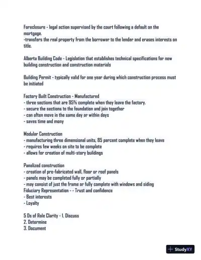 2024 RECA Residential Exam with Answers (220 Solved Questions) - Page 3 preview image