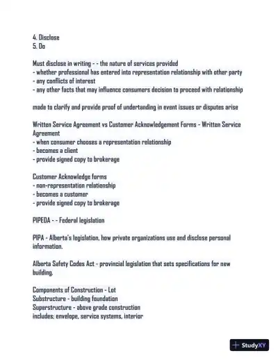 2024 RECA Residential Exam with Answers (220 Solved Questions) - Page 4 preview image