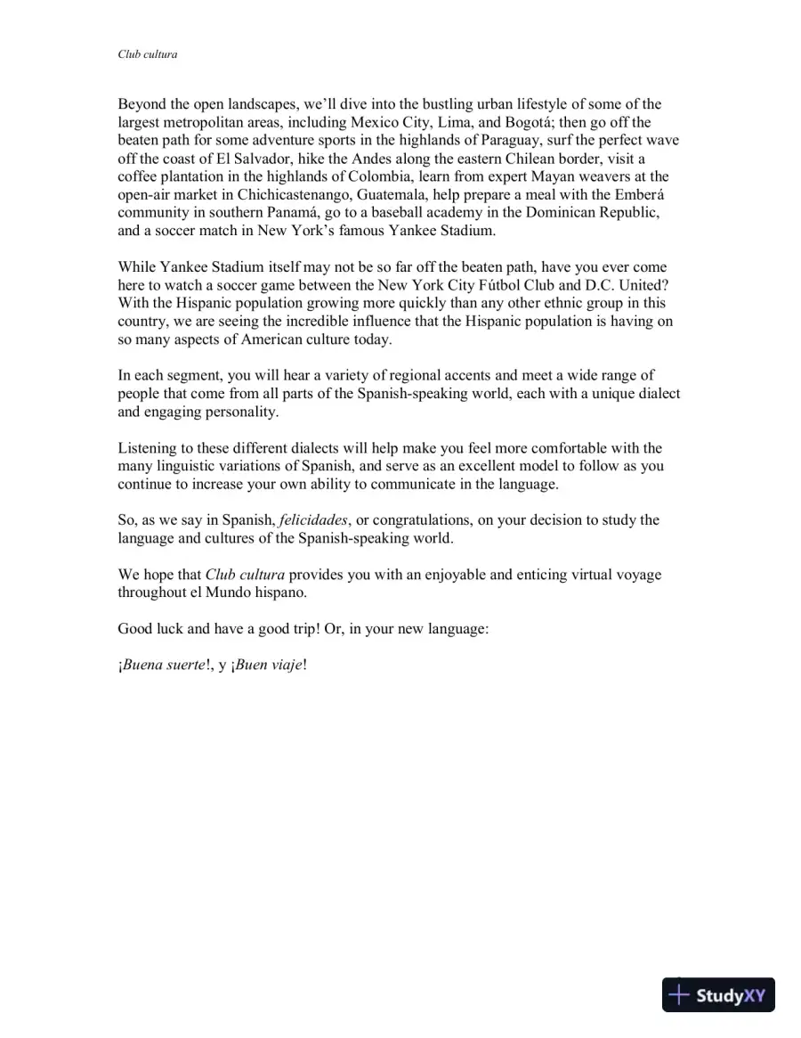 Test Bank for Mosaicos: Spanish as a World Language, 7th Edition, page 3