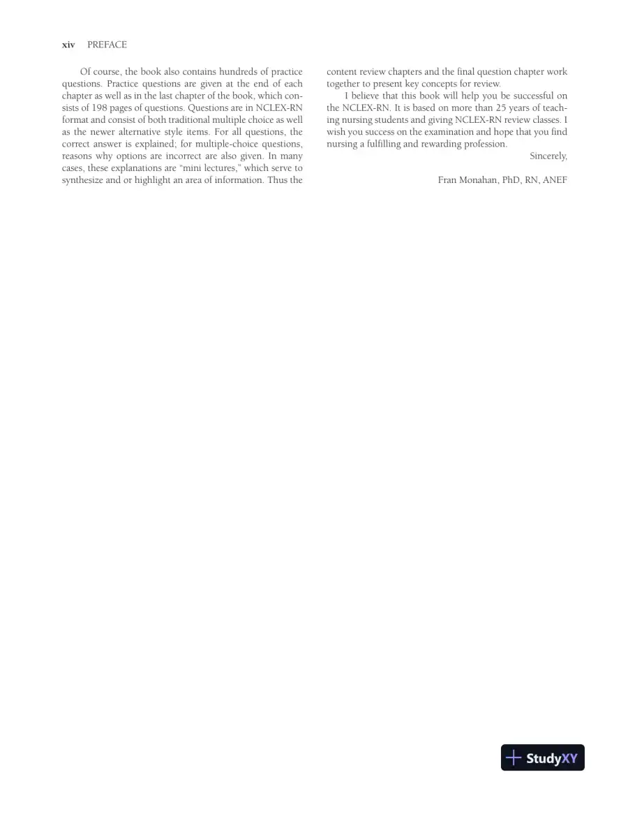 McGraw-Hill Review for the NCLEX-RN Examination (2008), page 17