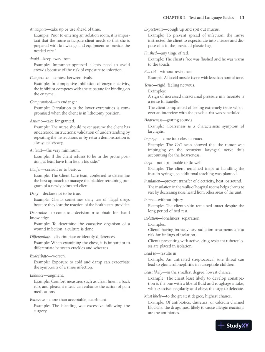 McGraw-Hill Review for the NCLEX-RN Examination (2008), page 30