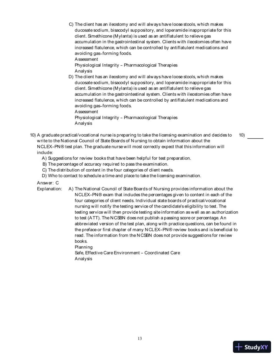 Test Bank For Fundamental Nursing Care, 2nd Edition, page 14