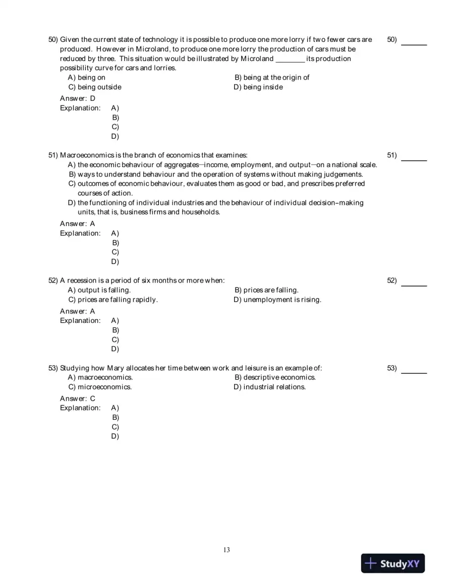 Economics , 8th Edition Test Bank, page 14
