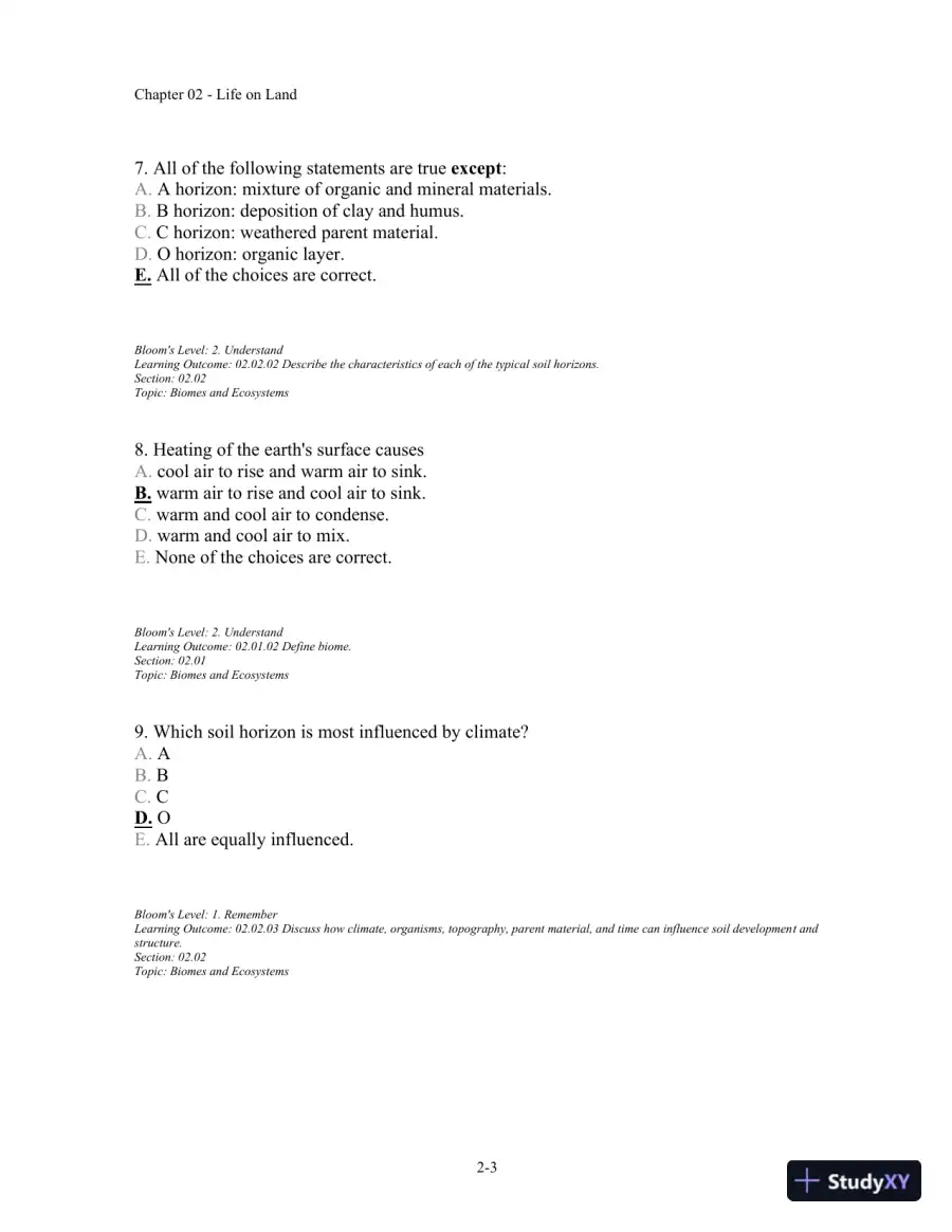 Test Bank For Ecology: Concepts And Applications, 6th Edition, page 12