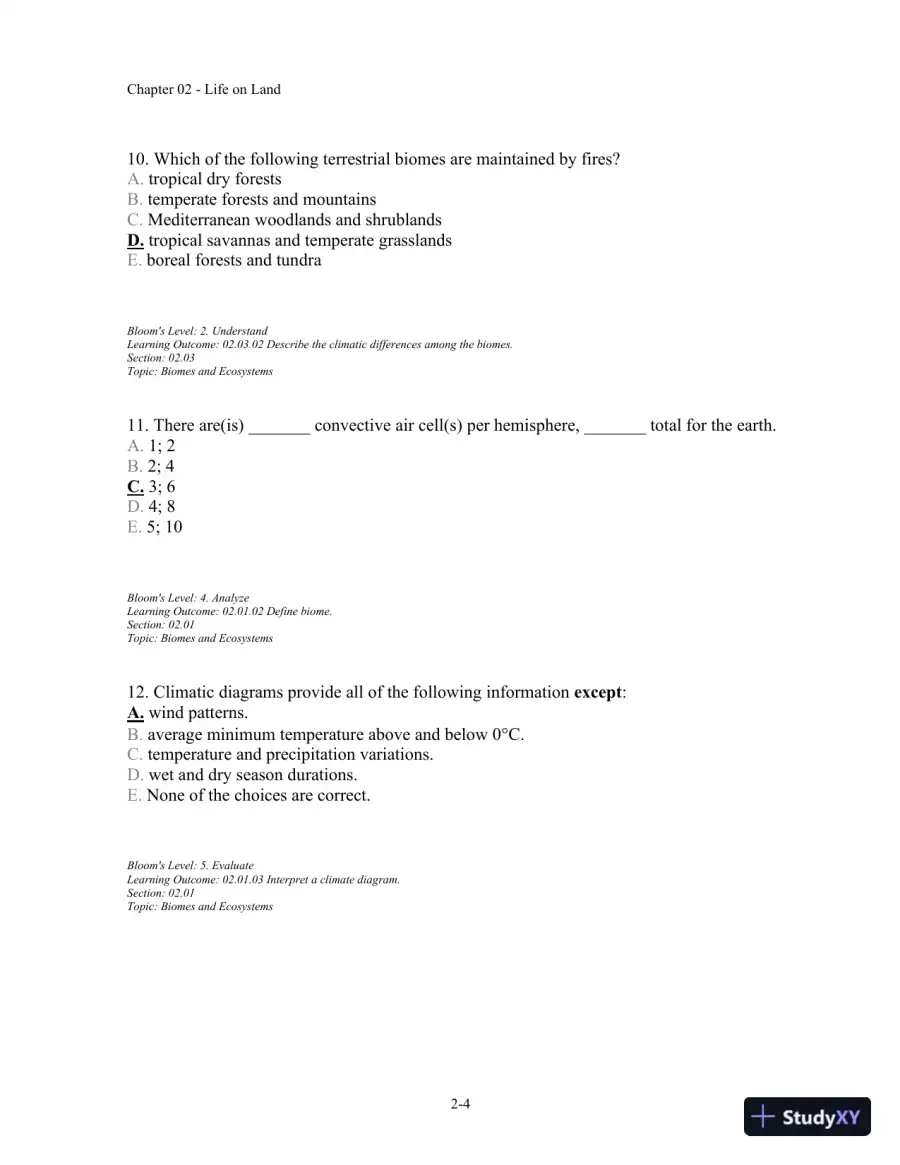 Test Bank For Ecology: Concepts And Applications, 6th Edition, page 13