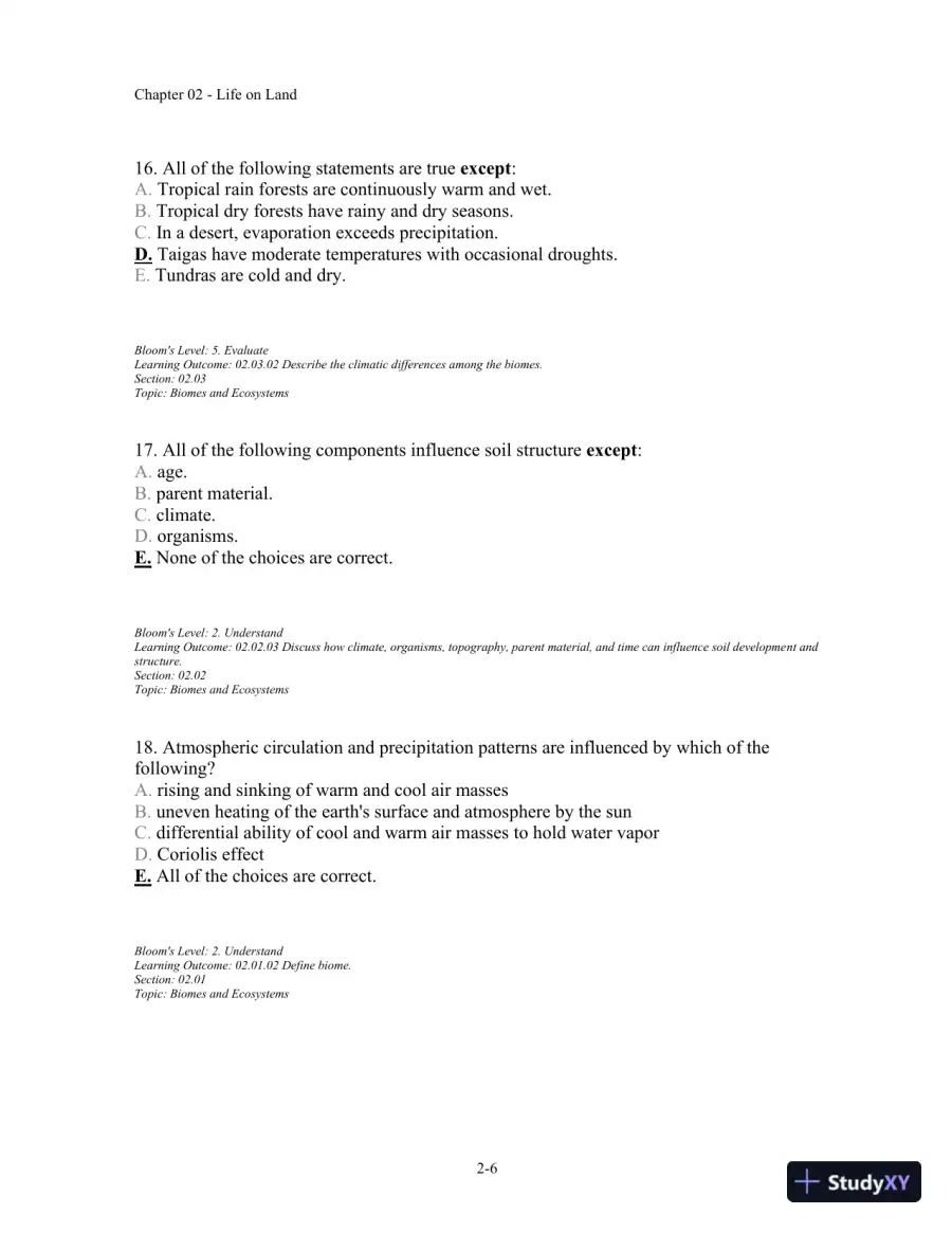 Test Bank For Ecology: Concepts And Applications, 6th Edition, page 15