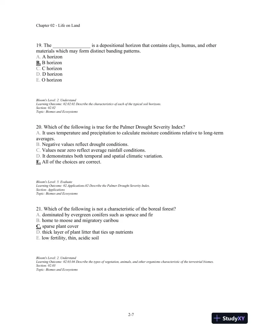 Test Bank For Ecology: Concepts And Applications, 6th Edition, page 16