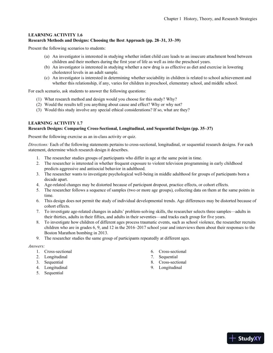 Development Through the Lifespan, 7th Edition Class Notes, page 10