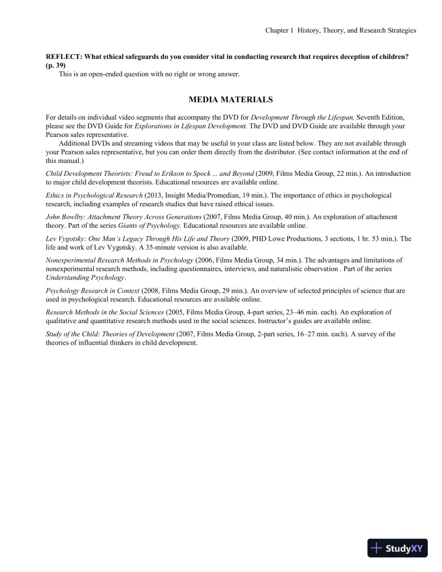 Development Through the Lifespan, 7th Edition Class Notes, page 14