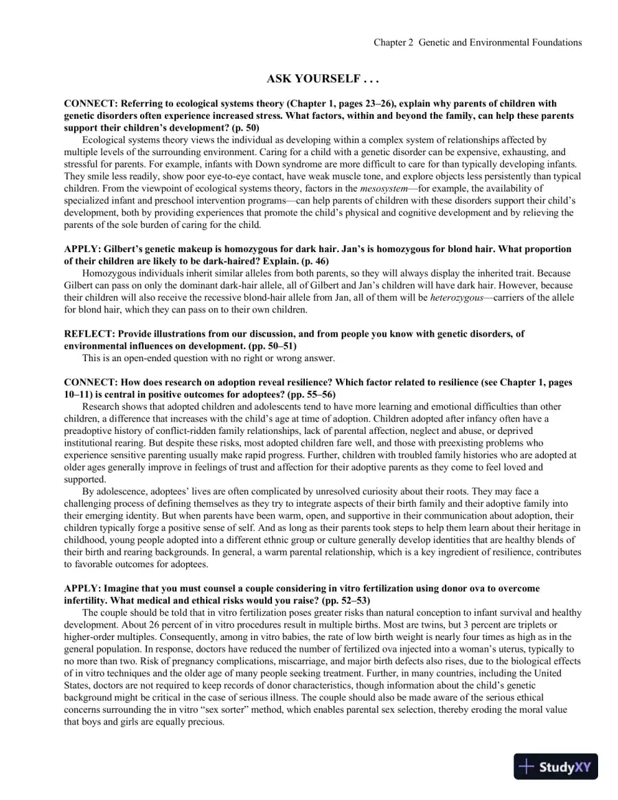 Development Through the Lifespan, 7th Edition Class Notes, page 23