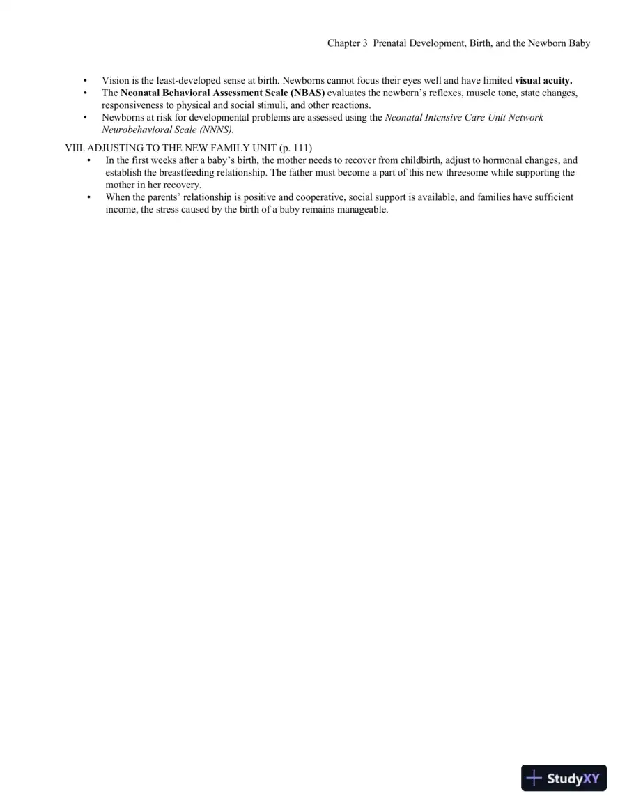 Development Through the Lifespan, 7th Edition Class Notes, page 31