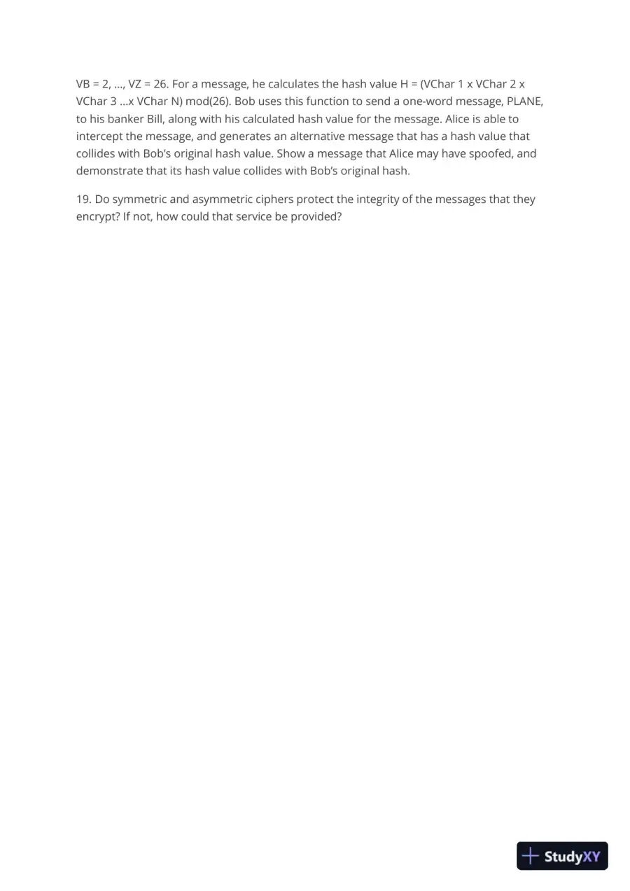 INFA 640 Cryptology and Data Protection Correct Answers, page 4
