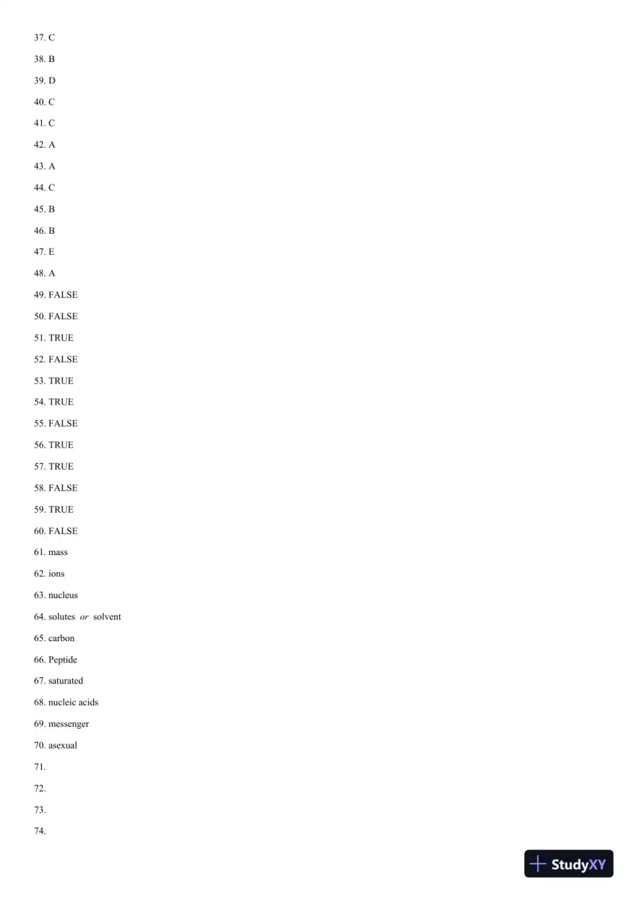 Test Bank for Foundations In Microbiology, 9th Edition, page 24