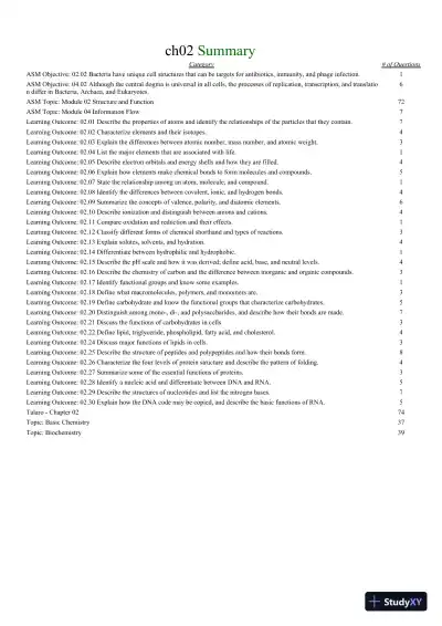 Test Bank for Foundations In Microbiology, 9th Edition - Page 26 preview image