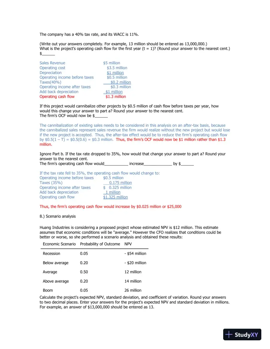 Capital Budgeting And Project Evaluation: NPV, IRR, MIRR, And Ethical Considerations, page 5