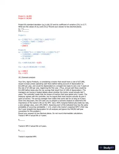 Capital Budgeting And Project Evaluation: NPV, IRR, MIRR, And Ethical Considerations - Page 7 preview image