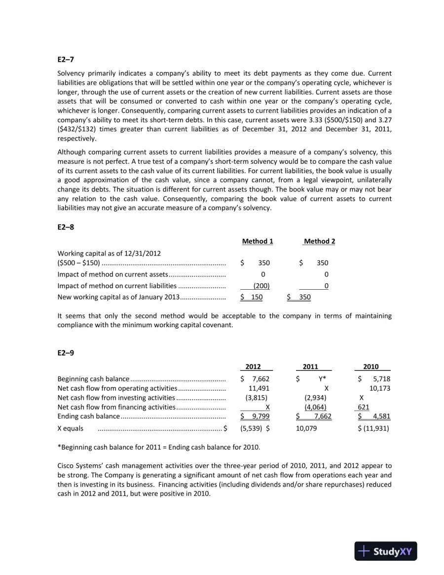 Solution Manual for Financial Accounting in an Economic Context, 9th Edition, page 12