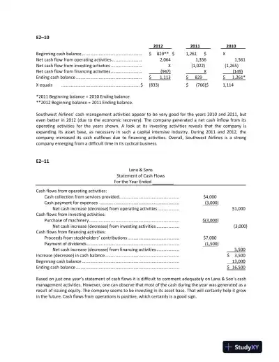 Solution Manual for Financial Accounting in an Economic Context, 9th Edition - Page 13 preview image