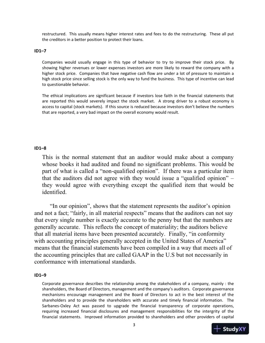Solution Manual for Financial Accounting in an Economic Context, 9th Edition, page 4
