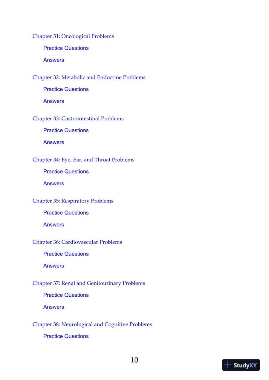 Saunders Comprehensive Review for the NCLEX-RN® Examination, 8th Edition (2019), page 11
