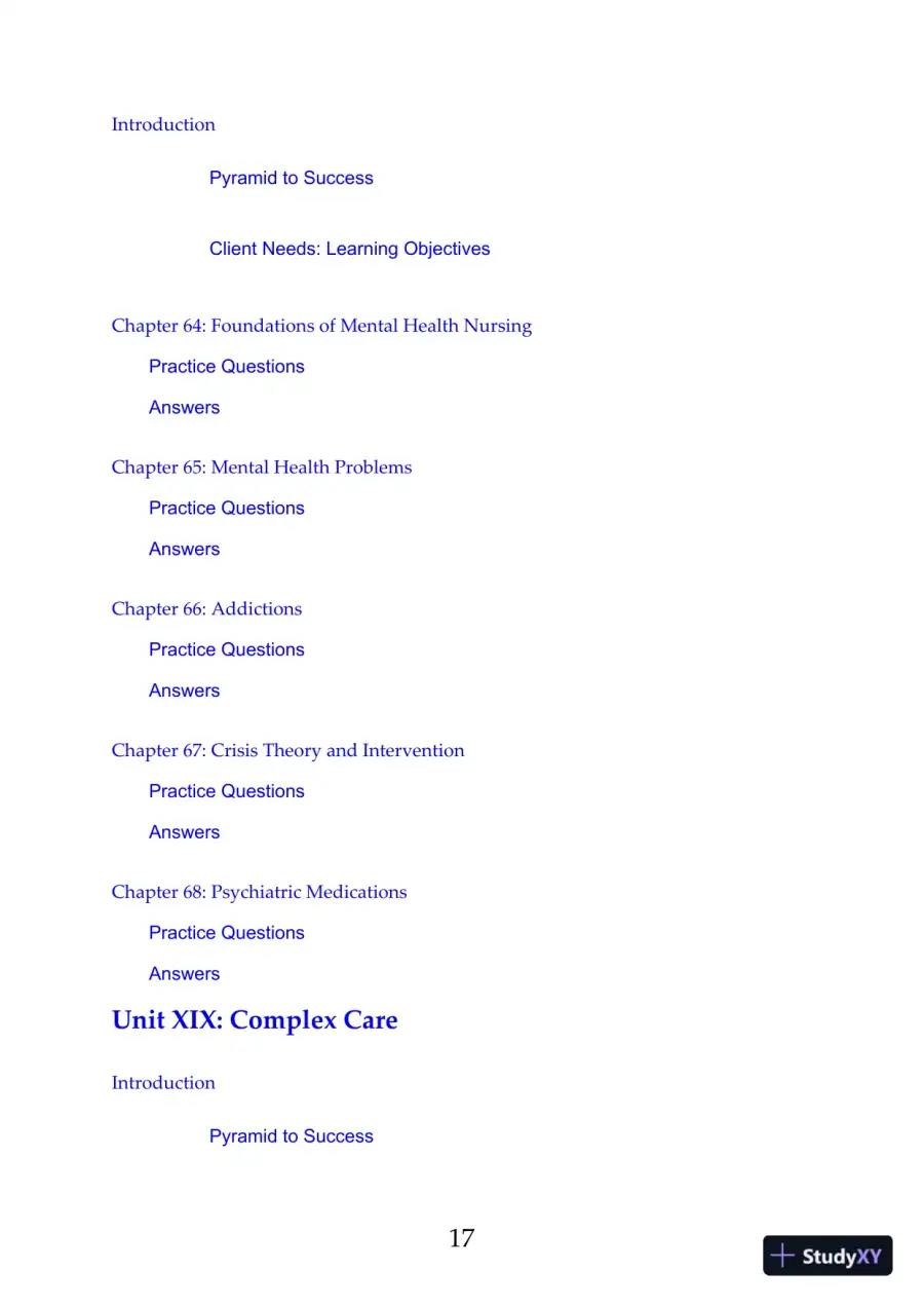 Saunders Comprehensive Review for the NCLEX-RN® Examination, 8th Edition (2019), page 18