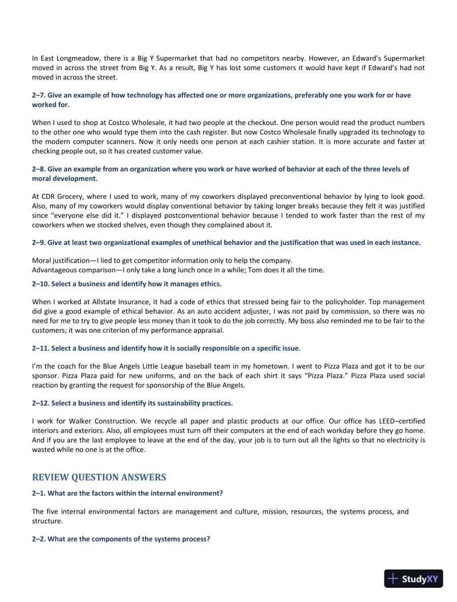 Management Fundamentals: Concepts, Applications, and Skill Development 7th Edition Solution Manual, page 10