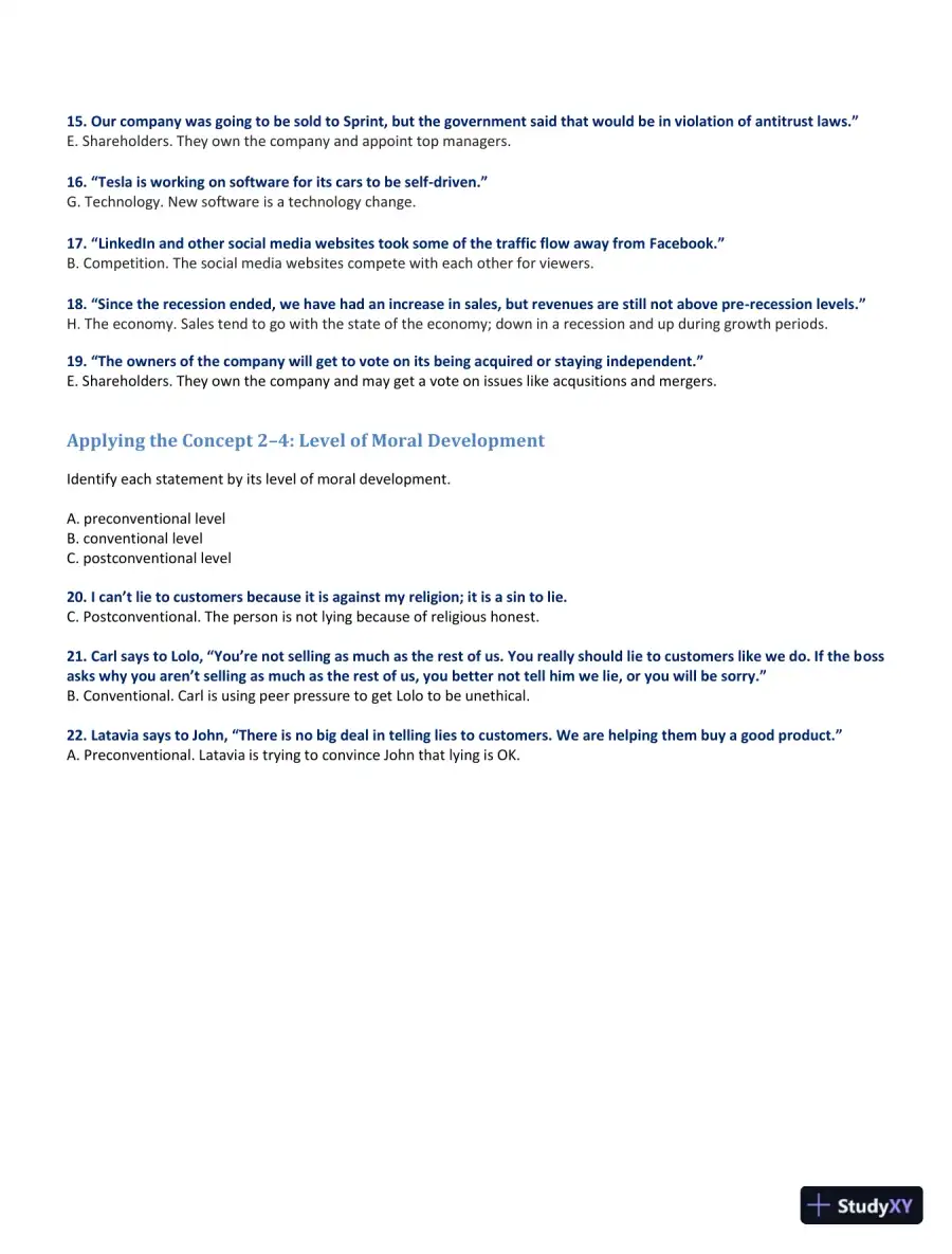 Management Fundamentals: Concepts, Applications, and Skill Development 7th Edition Solution Manual, page 15