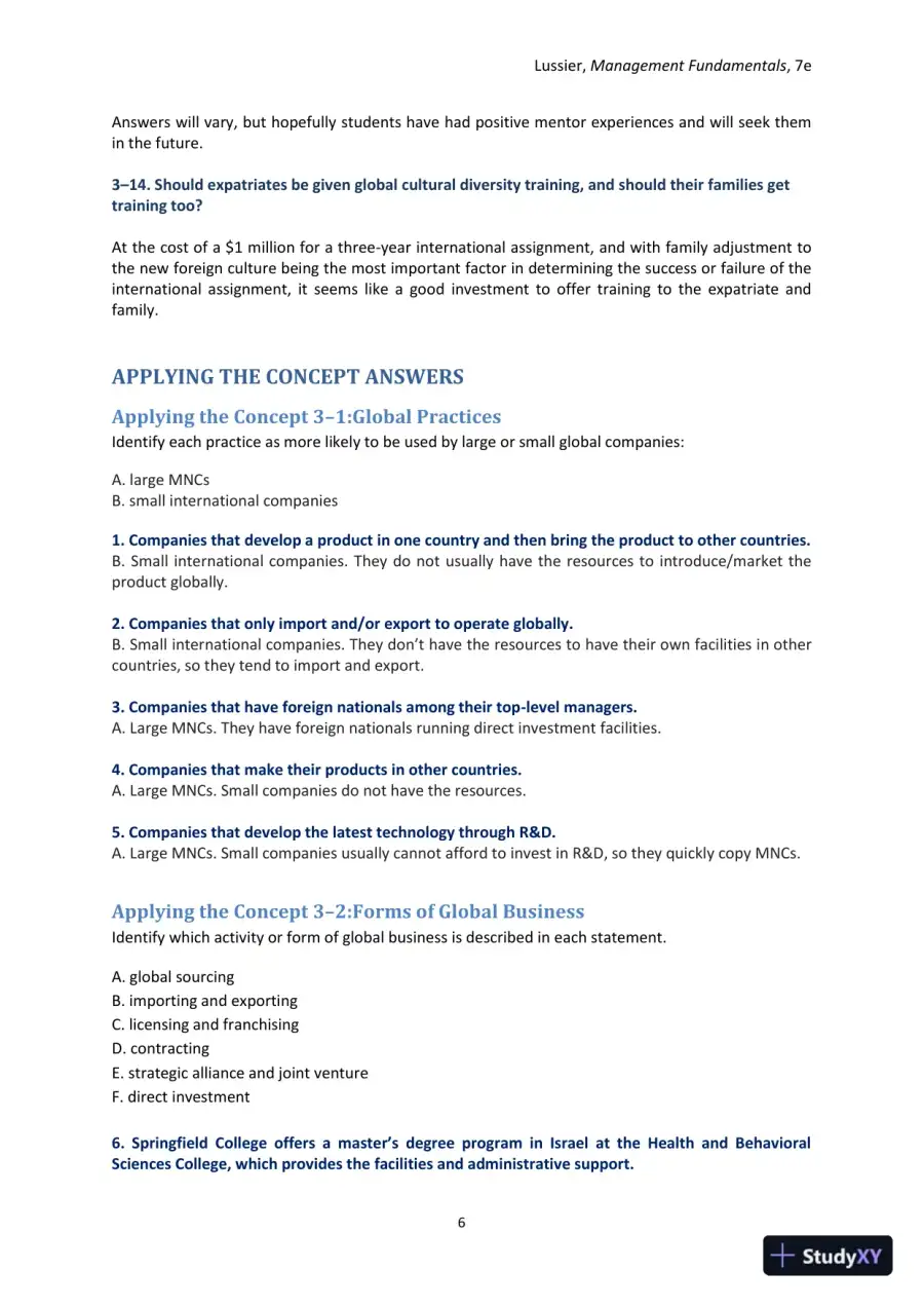 Management Fundamentals: Concepts, Applications, and Skill Development 7th Edition Solution Manual, page 23