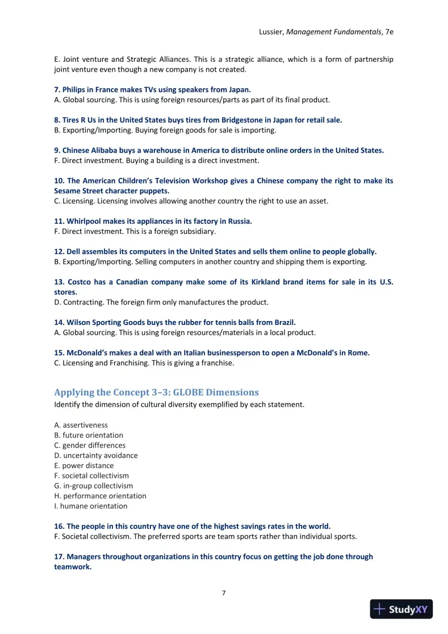 Management Fundamentals: Concepts, Applications, and Skill Development 7th Edition Solution Manual, page 24