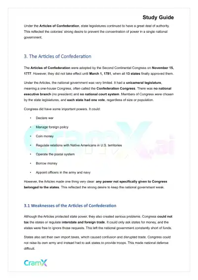 American Government - The Constitution - Page 3 preview image