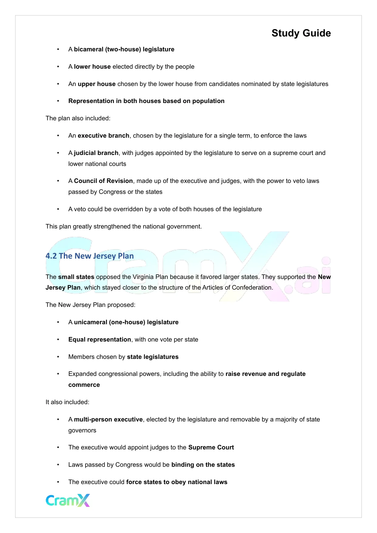 American Government - The Constitution - Page 5 preview image