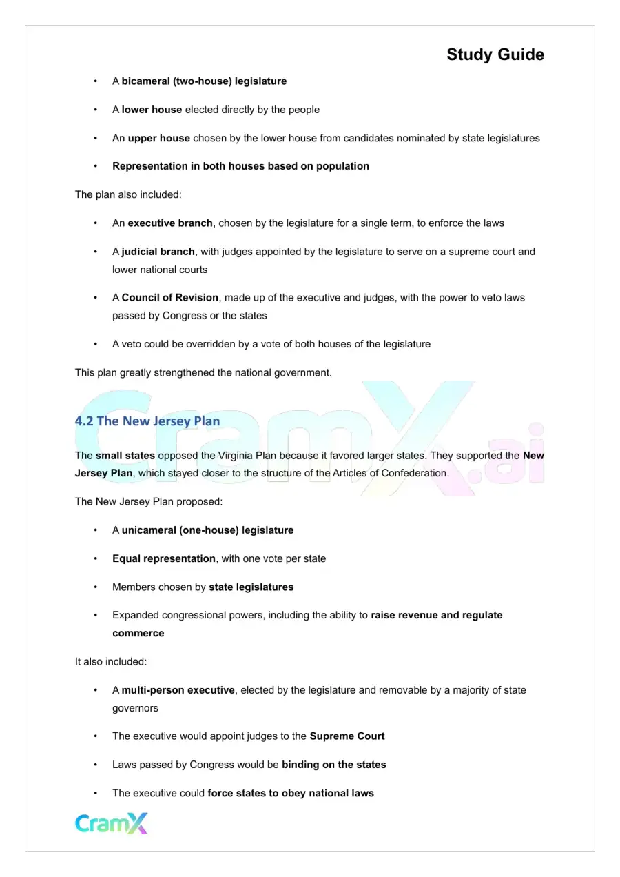 American Government - The Constitution, page 5