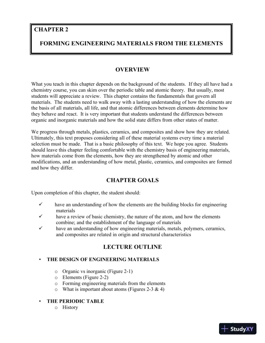 Solution Manual for Engineering Materials: Properties and Selection, 9th Edition, page 11