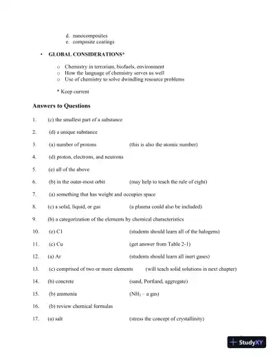 Solution Manual for Engineering Materials: Properties and Selection, 9th Edition - Page 13 preview image