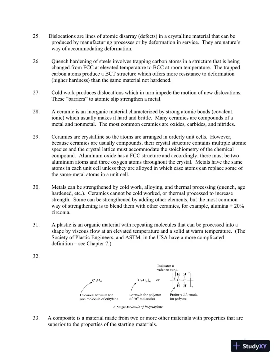 Solution Manual for Engineering Materials: Properties and Selection, 9th Edition, page 15