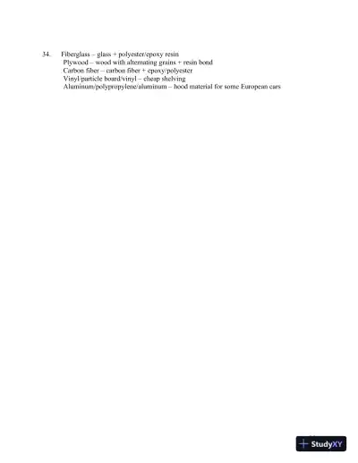 Solution Manual for Engineering Materials: Properties and Selection, 9th Edition - Page 16 preview image