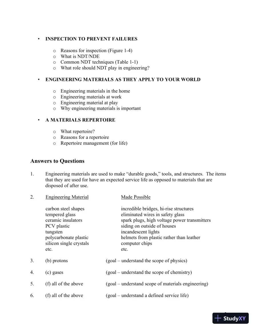 Solution Manual for Engineering Materials: Properties and Selection, 9th Edition, page 7