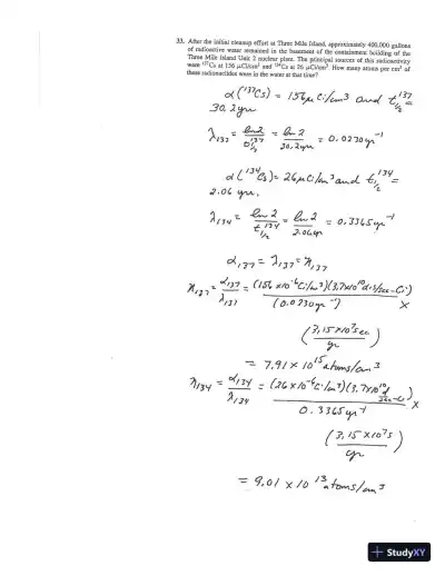 Solution Manual for Introduction to Nuclear Engineering, 4th Edition - Page 10 preview image