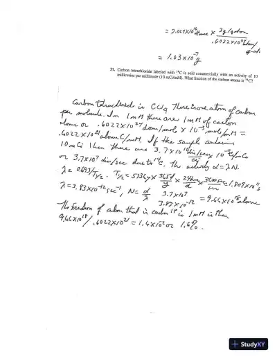 Solution Manual for Introduction to Nuclear Engineering, 4th Edition - Page 9 preview image