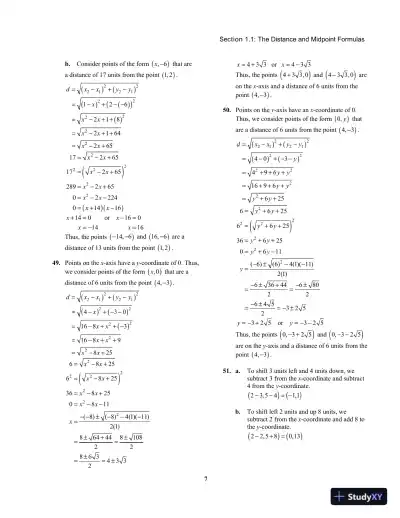 Solution Manual For Trigonometry: A Unit Circle Approach, 10th Edition - Page 12 preview image