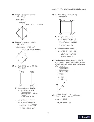 Solution Manual For Trigonometry: A Unit Circle Approach, 10th Edition - Page 16 preview image