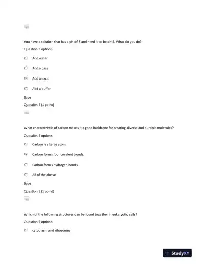 Biology Fundamentals: Evolution, Genetics, and Cellular Processes - Page 3 preview image