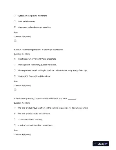 Biology Fundamentals: Evolution, Genetics, and Cellular Processes - Page 4 preview image