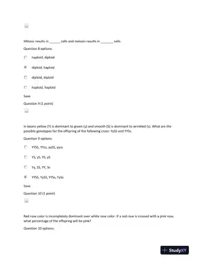 Biology Fundamentals: Evolution, Genetics, and Cellular Processes - Page 5 preview image