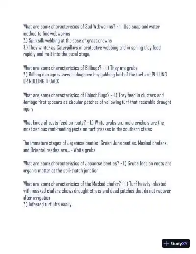 2024 Ornamental And Turf Pesticide Applicator Practice Exam With Answers (78 Solved Questions) - Page 3 preview image