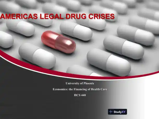 America's Legal Drug Crisis - Page 1 preview image