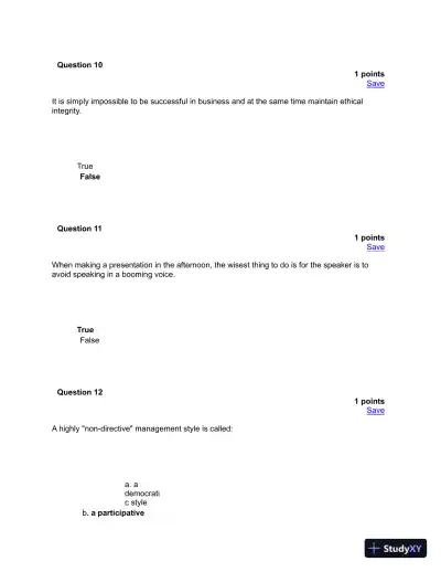 Business Communication And Leadership Strategies: A Comprehensive Assessment - Page 6 preview image
