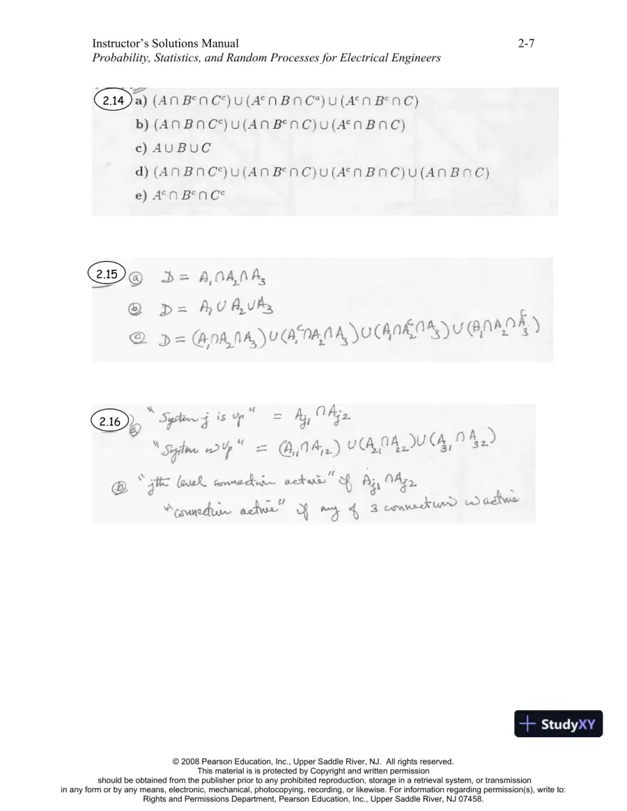 Solution Manual For Probability, Statistics, And Random Processes For Electrical Engineering, 3rd Edition, page 12